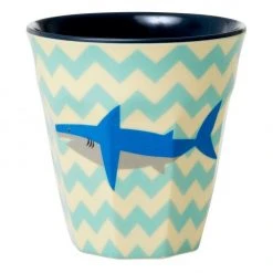 Rice by Rice Bicchiere In Melamina Squalo