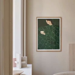 The Poster Club Coffee Alone Print 30 X 40cm