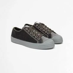 Novesta Star Master Cord Grey Grey Trainers