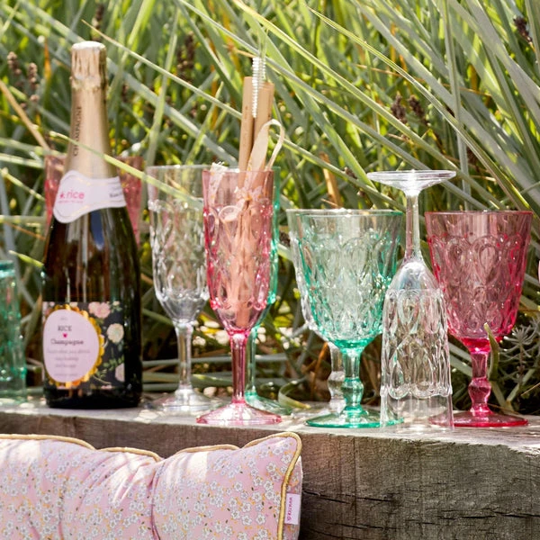 Rice by Rice Acrylic Wine Glass In Pink โ Elegant and Durable Drinkware 5 Rice by Rice Acrylic Wine Glass In Pink