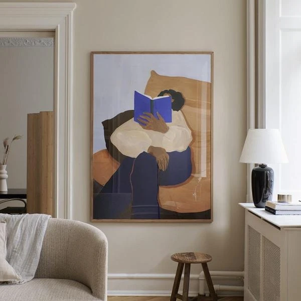 The Poster Club - Hanna Peterson Togo Print - Large (50x70cm) - Modern Wall Art for Home Decor 3 The Poster Club Large The Togo Print By Hanna Peterson 50 X 70cm