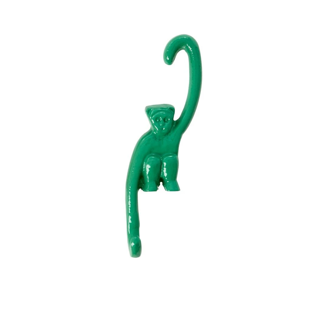 Rice by Rice Monkey Wall Hook - Stylish and Functional Room Decor for Shelving & Storage 4 Rice by Rice Gancio Appendiabiti Da Parete Scimmia Diversi Colori