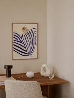 The Poster Club 30 x 40cm Sofia Lind Blue Stripe At Concorde