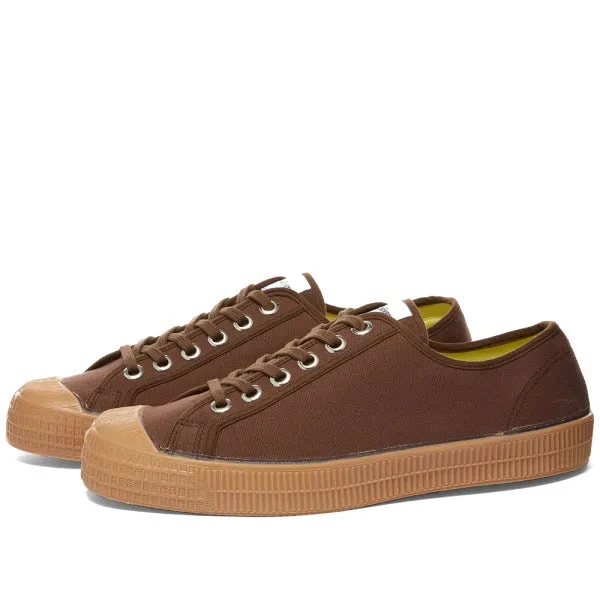 Novesta Star Master Brown Transparent Shoes - Classic Mens Casual Footwear 5 Novesta Star Master Brown Transparent Shoes