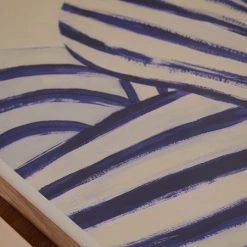 The Poster Club 30 x 40cm Sofia Lind Blue Stripe At Concorde