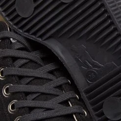 Novesta X Universal Works Star Master Black Felt Shoes - Men's Stylish & Comfortable Footwear 6 Novesta X Universal Works Star Master Black Felt