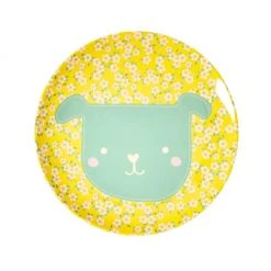 Rice by Rice Piatto In Melamina Cagnolino