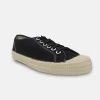 Novesta Star Master Contrast Stitching Shoes Black Beige Ecru