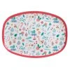 Rice by Rice Piatto Rettangolare In Melamina Xmas | Festive Melamine Rectangular Plate 2 Rice by Rice Piatto Rettangolare In Melamina Xmas