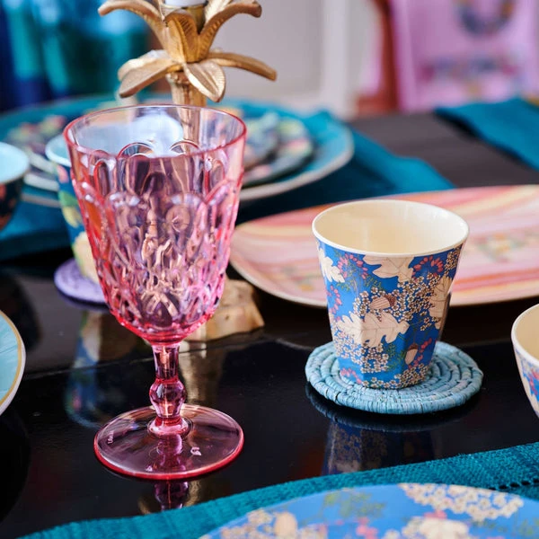 Rice by Rice Acrylic Wine Glass In Pink โ Elegant and Durable Drinkware 4 Rice by Rice Acrylic Wine Glass In Pink