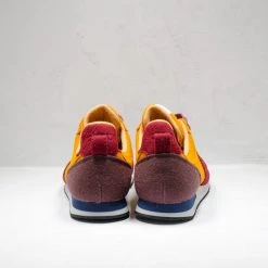 Novesta Pumpkin Multicolour Universal Works Marathon Felt Trainer