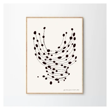 The Poster Club Leise Dich Abrahamsen, Dancing Dots - 40x50 Art Print 3 The Poster Club Leise Dich Abrahamsen, Dancing Dots - 40x50