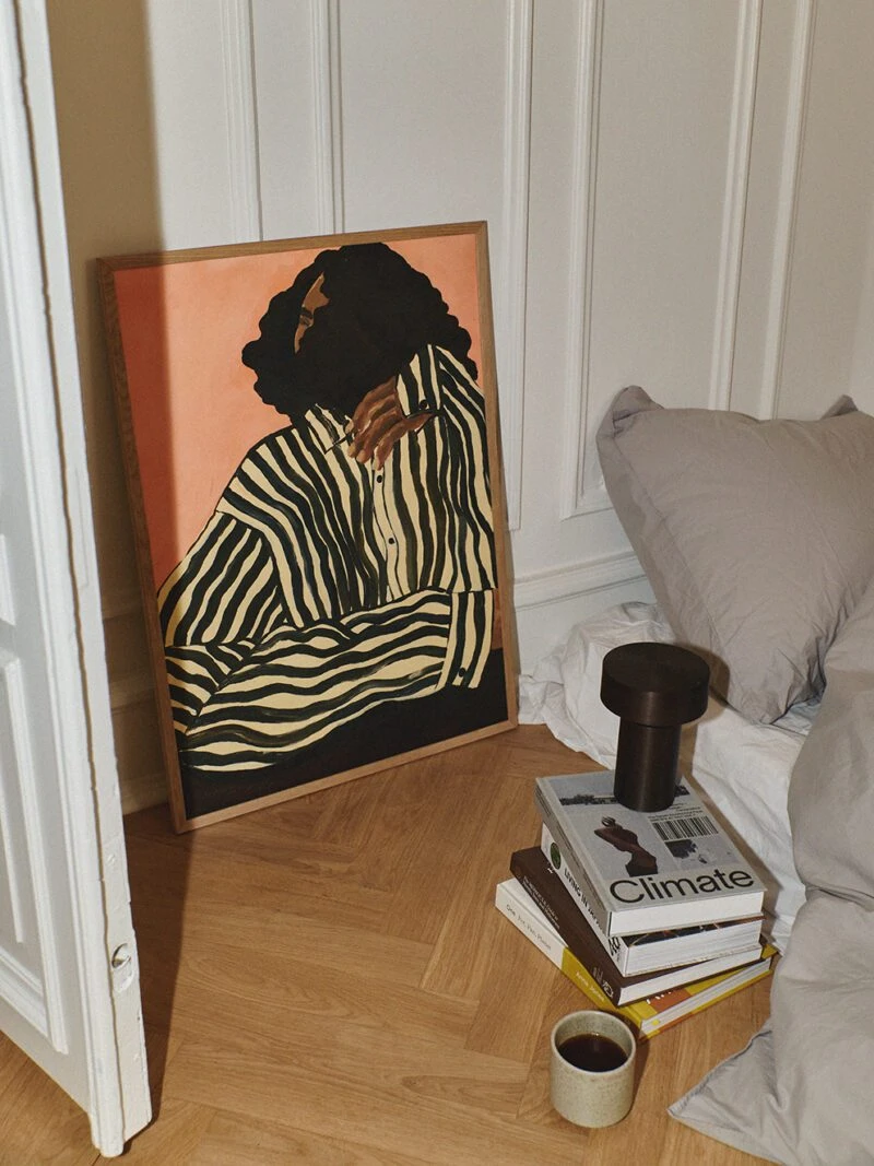 The Poster Club Hanna Peterson Serene Stripes Print - 30x40cm 4 The Poster Club Hanna Peterson Serene Stripes Print - 30x40cm