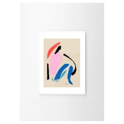 The Poster Club Julia Lysén Pink Lady Art Print - 40x50 | Modern Wall Decor for Home & Office 12 The Poster Club Julia Lysén, Pink Lady - 40x50