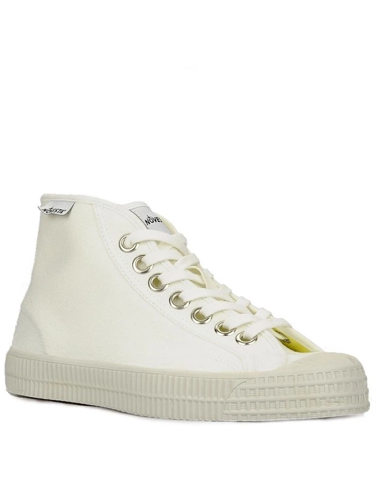 Novesta Star Dribble High Top Star In White - Women's Fashion Sneakers 4 Novesta Star Dribble High Top Star In White