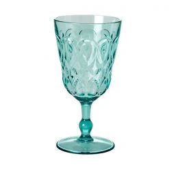 Rice by Rice Acrylic Wine Glass In Mint