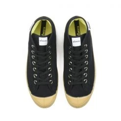 Novesta Star Dribble Hi Top Plimsoll Black Transparent