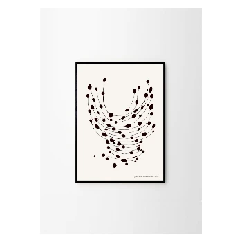 The Poster Club Leise Dich Abrahamsen, Dancing Dots - 40x50 Art Print 7 The Poster Club Leise Dich Abrahamsen, Dancing Dots - 40x50