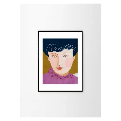 The Poster Club Jaron Su - Taiwanese Lady in 1950s Paris Art Print (30x40cm) 12 The Poster Club Jaron Su, Taiwanese Lady in 1950s Paris - 30x40cm