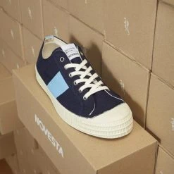 Novesta Navy Sky X Universal Works Star Master Uw Stripe