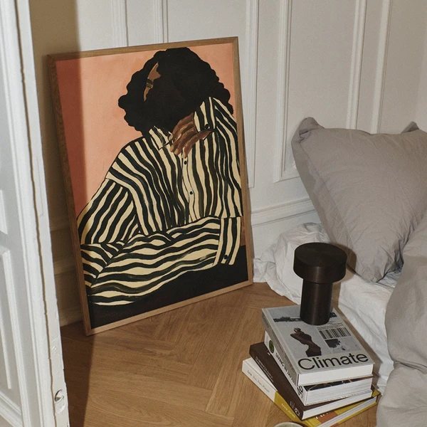 The Poster Club Serene Stripes Print | 30 x 40cm | Modern Wall Art for Home Decor 3 The Poster Club Serene Stripes Print | 30 X 40cm