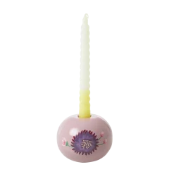 Rice by Rice Lavender Metal Candleholder