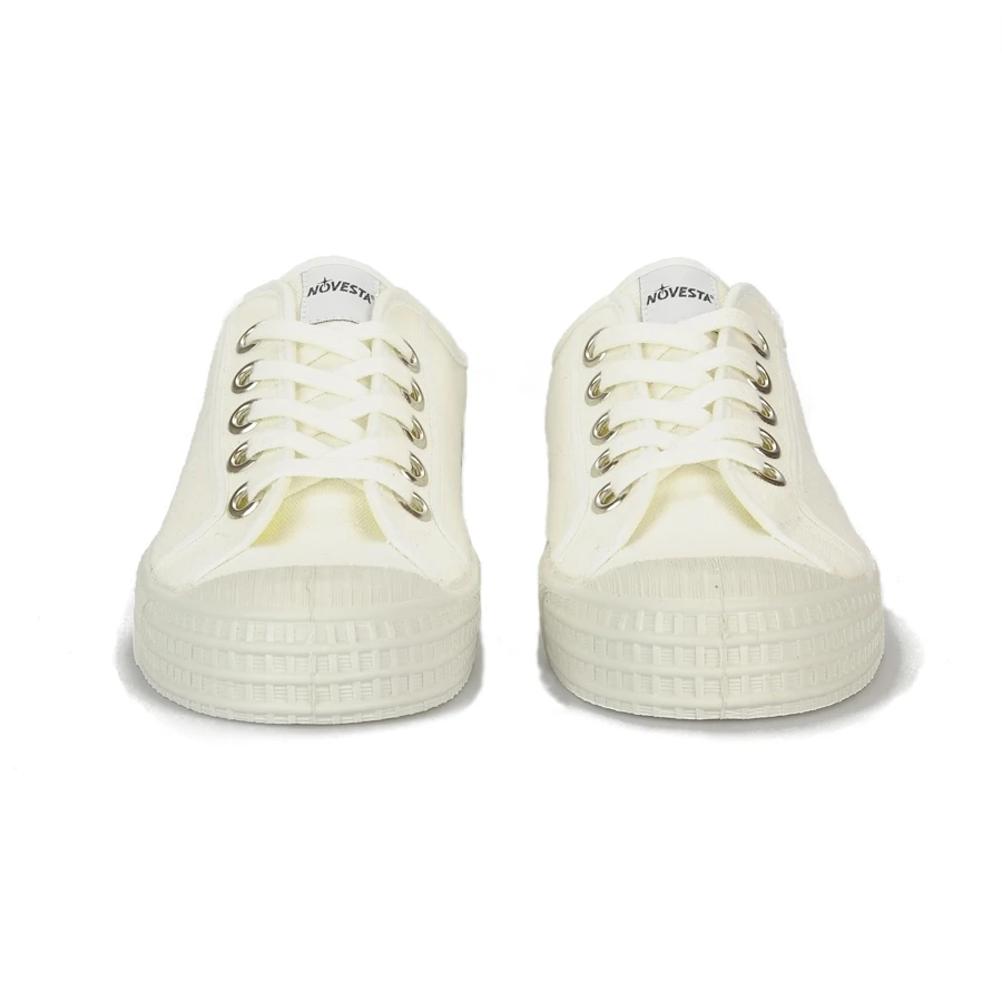 Novesta Star Master 10 White Shoes - Eco-Friendly Women's Sneakers 6 Novesta Star Master 10 White Shoes