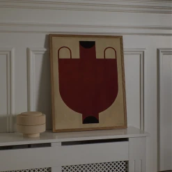 The Poster Club Studio Paradissi Silhouette Of A Vase 06 Art Print