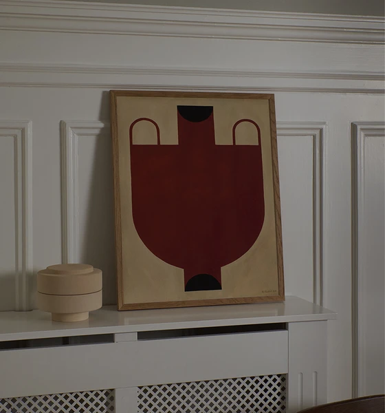 The Poster Club Studio Paradissi Silhouette Of A Vase 06 Art Print - Premium Wall Art for Modern Homes 3 The Poster Club Studio Paradissi Silhouette Of A Vase 06 Art Print