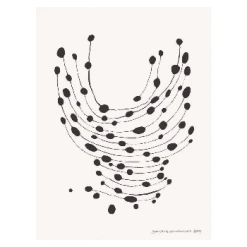 The Poster Club Leise Dich Abrahamsen, Dancing Dots - 40x50 Art Print 13 The Poster Club Leise Dich Abrahamsen, Dancing Dots - 40x50