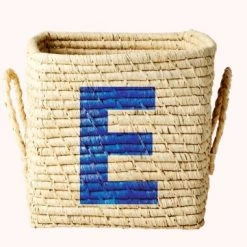 Rice by Rice Cuadrado Rafia Cesta