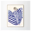 Sofia Lind Blue Stripe At Concorde Poster - 50x70cm | Modern Art Print | The Poster Club 2 The Poster Club Sofia Lind, Blue Stripe At Concorde - 50x70cm