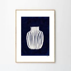 The Poster Club Ana Frois, Blue Vase - 30x40cm