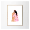 The Poster Club Laura Page, Couple - 40x50cm, Scandinavian Wall Art, Premium Quality Print 1 The Poster Club Laura Page, Couple - 40x50cm