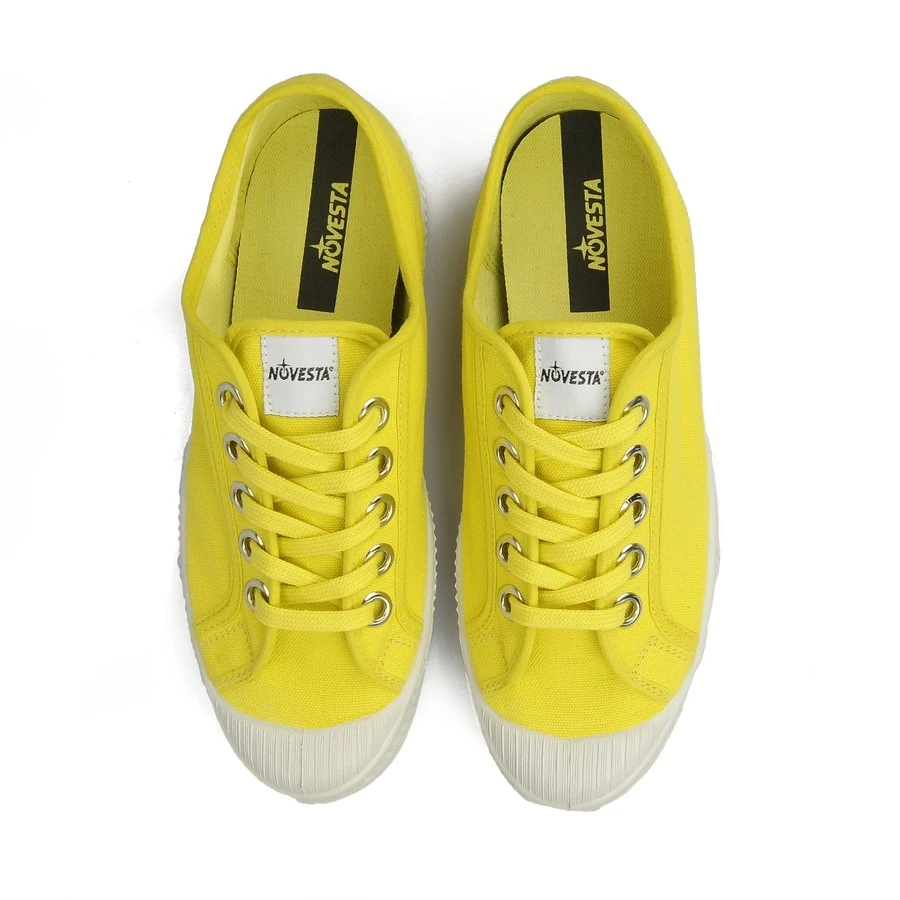 Novesta Star Master Classic 68 Yellow Sneaker - Women's Retro Casual Shoes 5 Novesta Star Master Classic 68 Yellow Sneaker