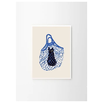 The Poster Club Chloe Purpero Johnson - The Cats in the Bag Art Poster - 40x50cm 8 The Poster Club Chloe Purpero Johnson, The Cats in the Bag - 40x50cm