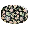 Rice by Rice Dark Rose Print Melamine Tray