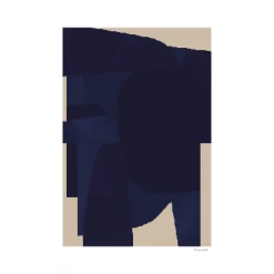 The Poster Club Berit Mogensen Lopez, Blue - 50x70cm