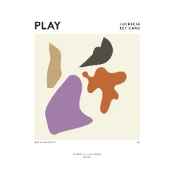 The Poster Club Lucrecia Rey Caro, Play - 50x70
