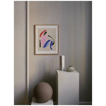 The Poster Club Julia Lysén Pink Lady Art Print - 40x50 | Modern Wall Decor for Home & Office 5 The Poster Club Julia Lysén, Pink Lady - 40x50