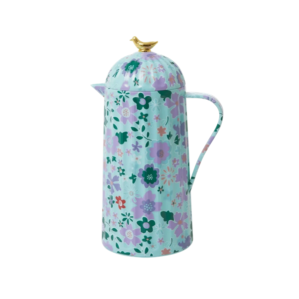 Rice by Rice Thermo - Mint - Fall Floral Print | Insulated Drinkware & Homeware 3 Rice by Rice Thermo - Mint - Fall Floral Print