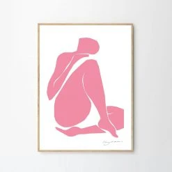 The Poster Club Tiny Stories, Mauve Intimacy - 30x40