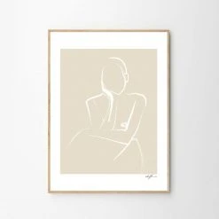 The Poster Club Anna Johansson, Demure - 30x40