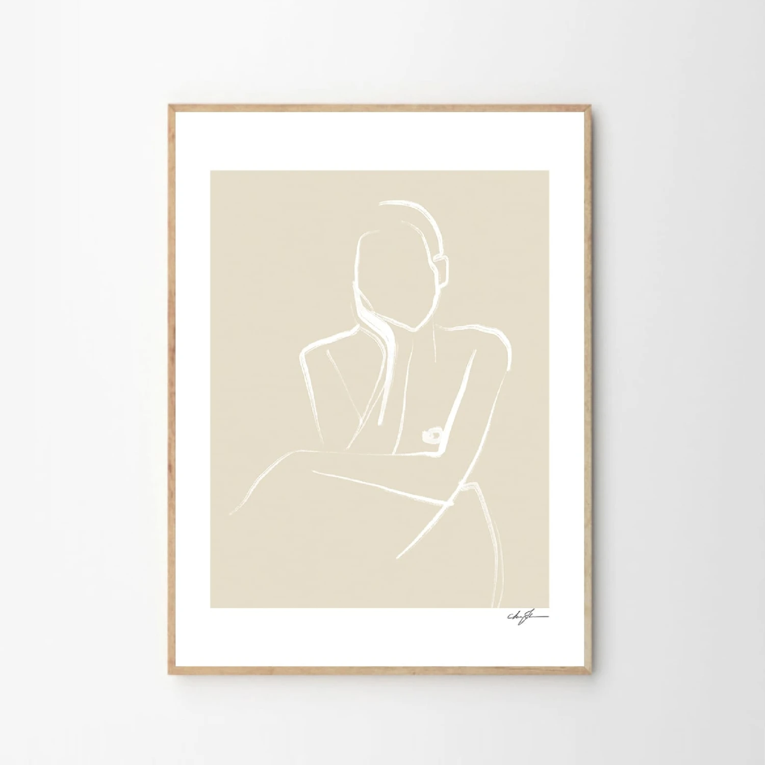 The Poster Club Anna Johansson, Demure - 30x40 Art Print | High-Quality Wall Decor 3 The Poster Club Anna Johansson, Demure - 30x40