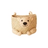 Rice by Rice Hanging Storage Basket/Bear