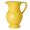 Rice by Rice Large Ceramic Jug in Yellow - 7,9 L. - Extra Large