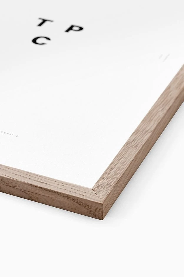 The Poster Club Solid Oak Frames - 40x50cm Premium Wall Art & Room Decoration 8 The Poster Club Solid Oak Frames - 40x50cm