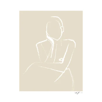 The Poster Club Anna Johansson, Demure - 30x40 Art Print | High-Quality Wall Decor 6 The Poster Club Anna Johansson, Demure - 30x40