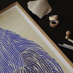 The Poster Club Rebecca Hein, Deep Blue - 40x50