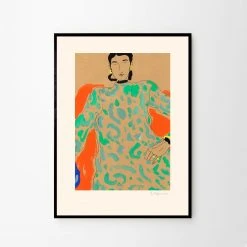 The Poster Club Rosie McGuinness, Pattern Top - 40x50cm